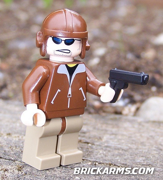 Illustration for article titled LEGO Arms Dealer Sells Everything from AK47 to Uzi